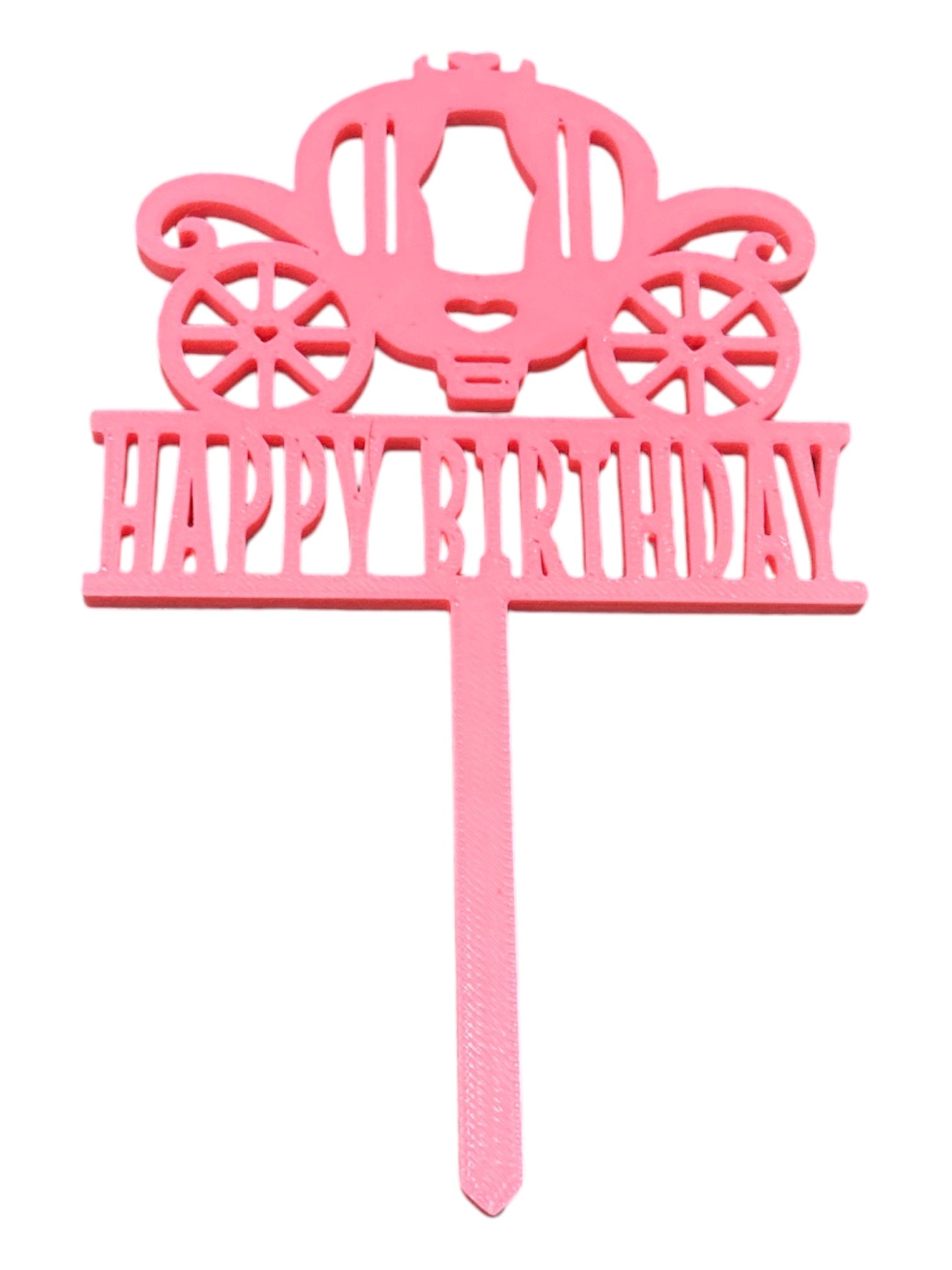 Carriage Cake Topper