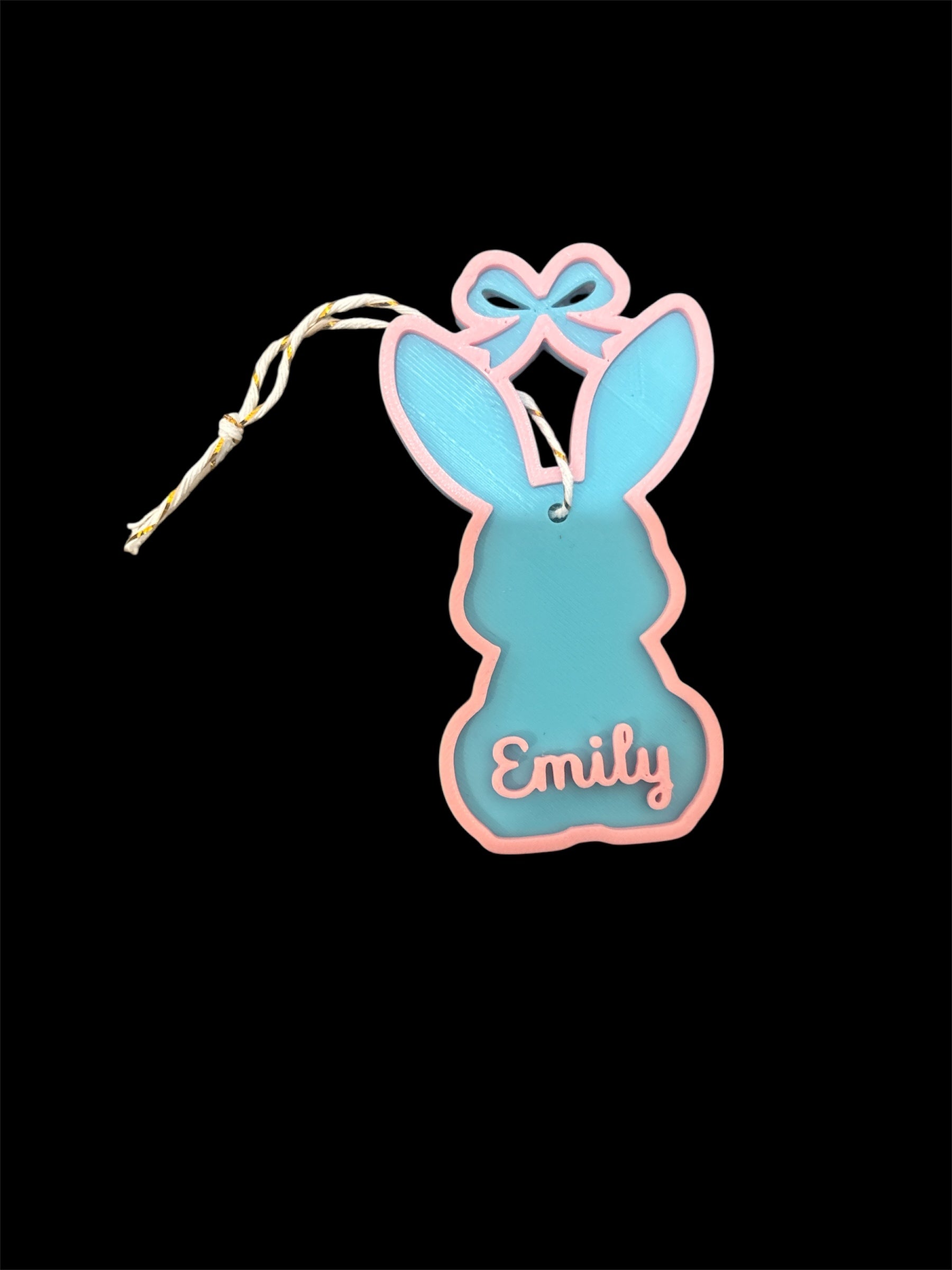 Personalised Bunny with Bow