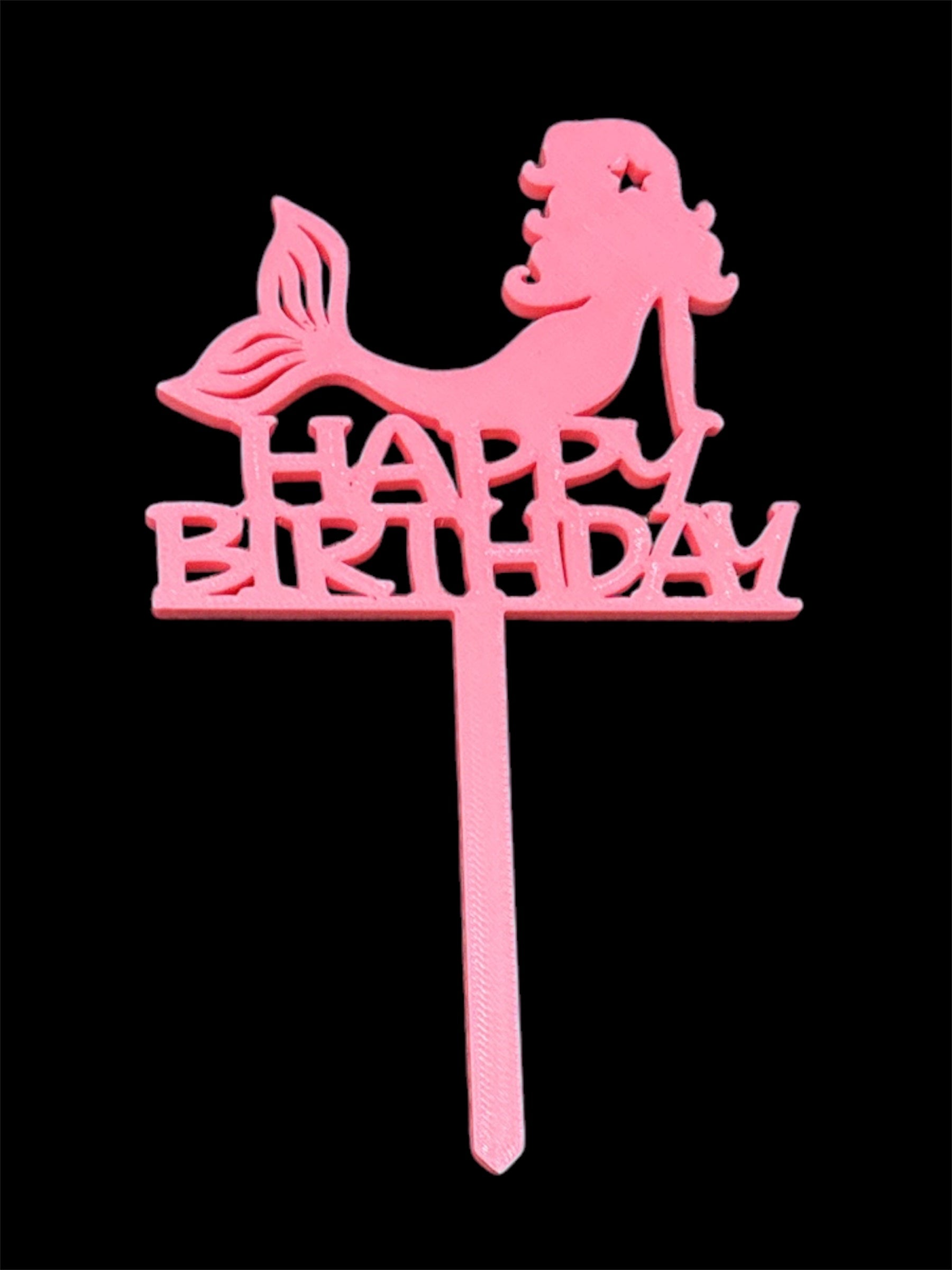 Mermaid Cake Topper